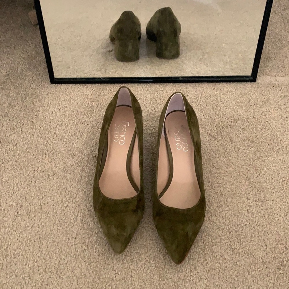Franco Sarto Callan suede pumps